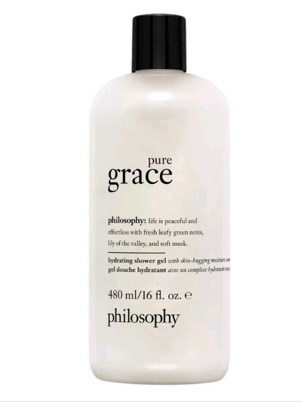 Philosophy Pure Grace Hydrating Shower Gel, 16 Fl Oz, NEW WITH SEAL